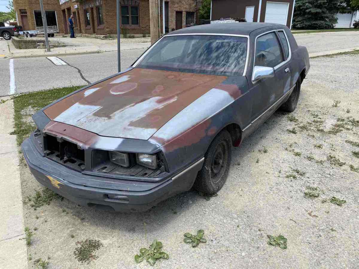 1983 mercury cougar grey rwd automatic