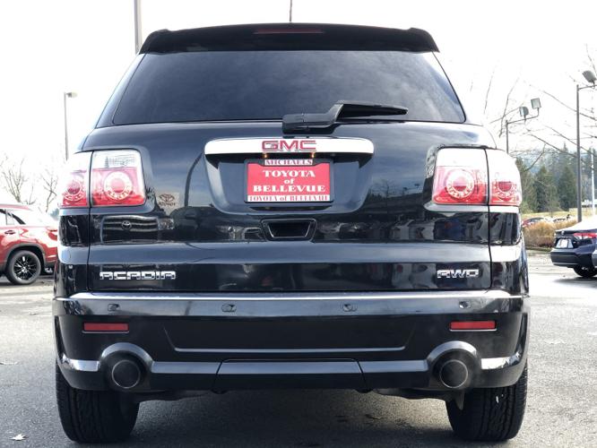 used 2012 gmc acadia awd denali bellevue, wa 98007 for sale in bellevue, washington
