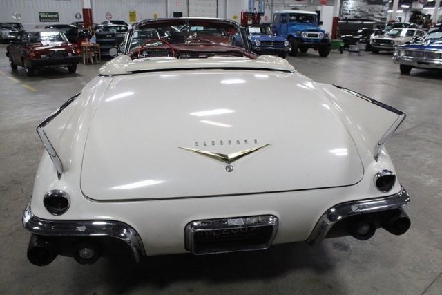 1957 cadillac eldorado 36297 miles white convertible v8 hydramatic automatic