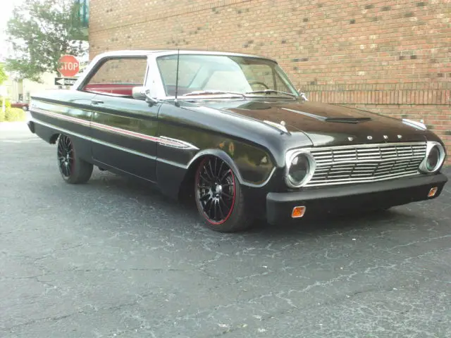1963 ford falcon one of a kind on air ride bagged street car pro touring