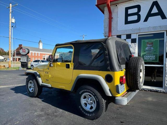 2004 jeep wrangler x