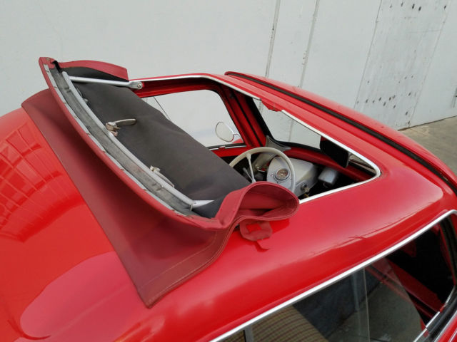 nice ultra rare classic 1958 bmw isetta 300 sunroof coupe 4 speed micro car!