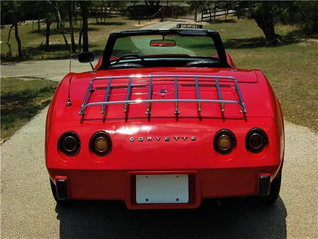 1975 chevrolet corvette convertible - 99,522 miles! 350cid/auto - very original!