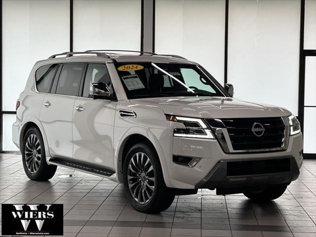2024 nissan armada platinum 4wd