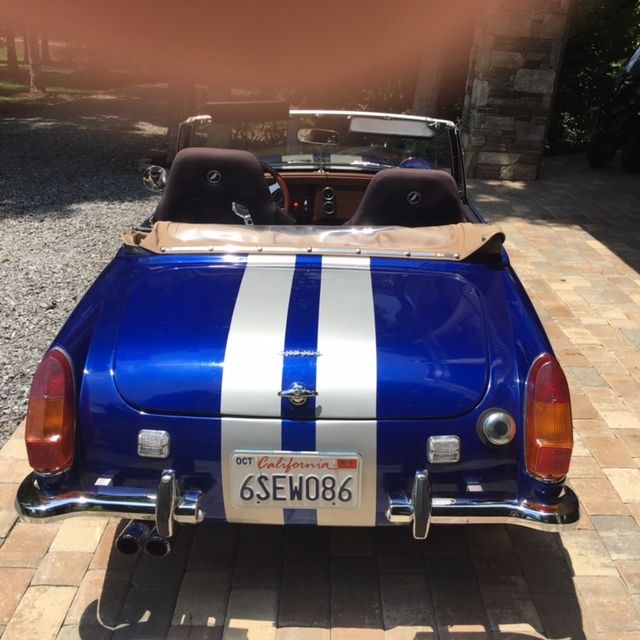 1970 mg midget 1.3l 1275cc blue