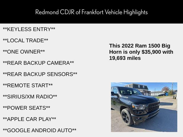 2022 ram 1500 big horn