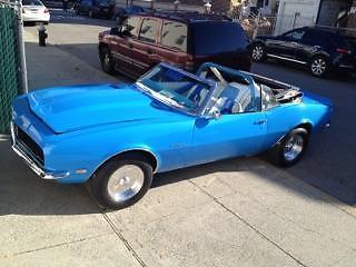 1968 chevrolet camaro convertible true ss