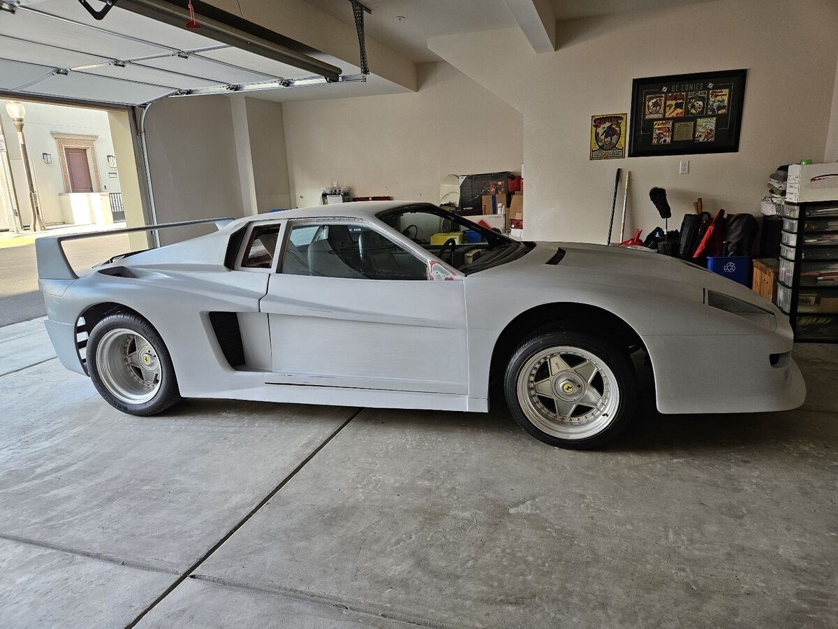 1985 pontiac fiero coupe grey gt