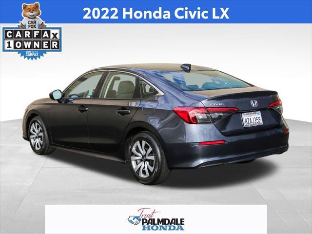 2022 honda civic lx