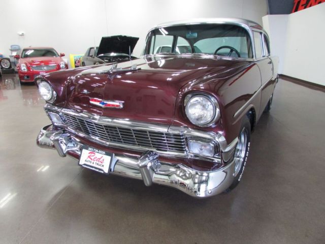 1956 chevy 210 frame off resto 396 big block 4 spd