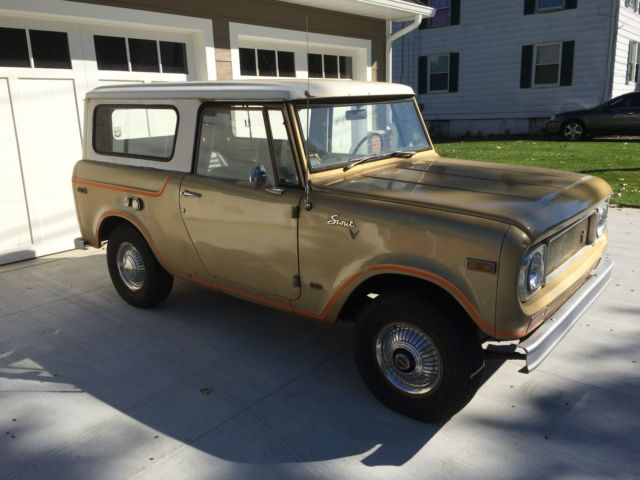 1971 international harvester scout 800b v8 4speed 4x4