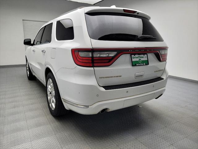 2016 dodge durango citadel