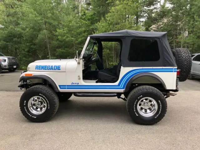 1985 jeep cj7 renegade - rust free unrestored california jeep