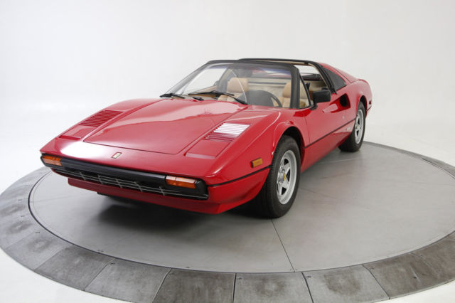 1684 actual mile ferrari classiche 308 gtsi