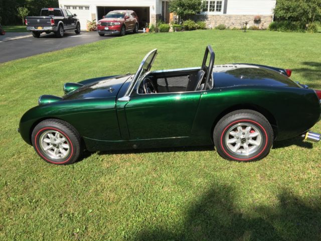 1961 austin healey bugeye sprite. upgraded 1275cc engine zero rust