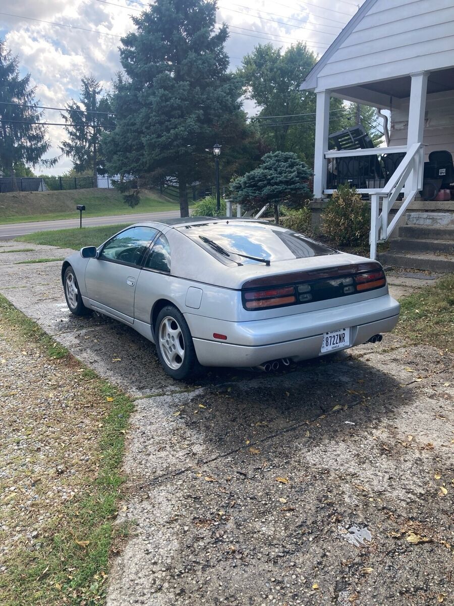 1990 nissan 300zx coupe grey 2+2
