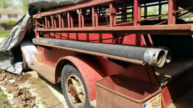 1935 international fire engine / fire truck