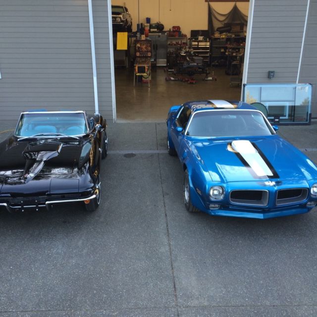 1971 trans am lucerne blue- 455 h0-4-speed original numbers matching