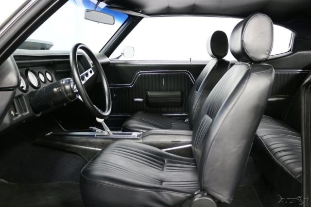 454 big block classic muscle auto blue buckets console 1972 ss clone used