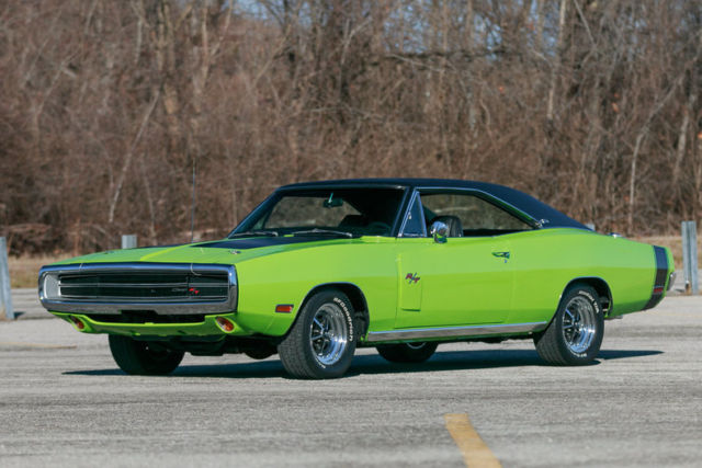 1970 dodge charger se 440 6-pack 5 speed green go