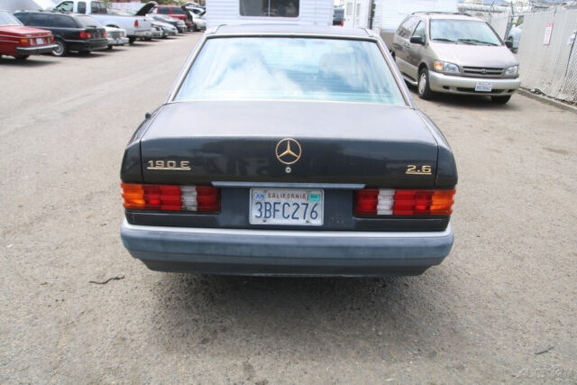 1992 mercedes-benz 190e 6 cylinder 2.6l automatic no reserve