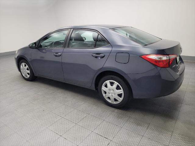 2016 toyota corolla l
