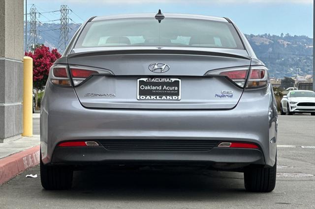 2017 hyundai sonata plug-in hybrid base