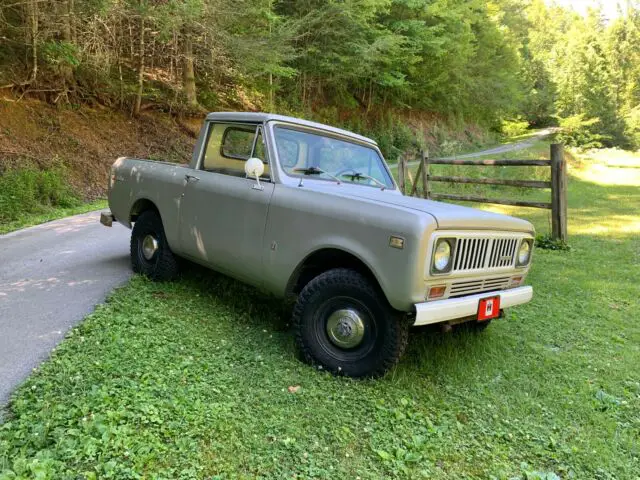 1975 international harvester scout ii 4x4 pickup truck - rare original