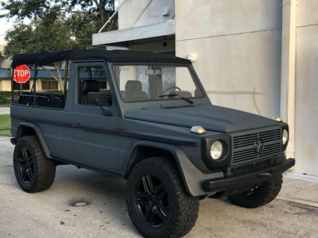 1991 mercedes-benz g-class ge 230 military wagon kevlar