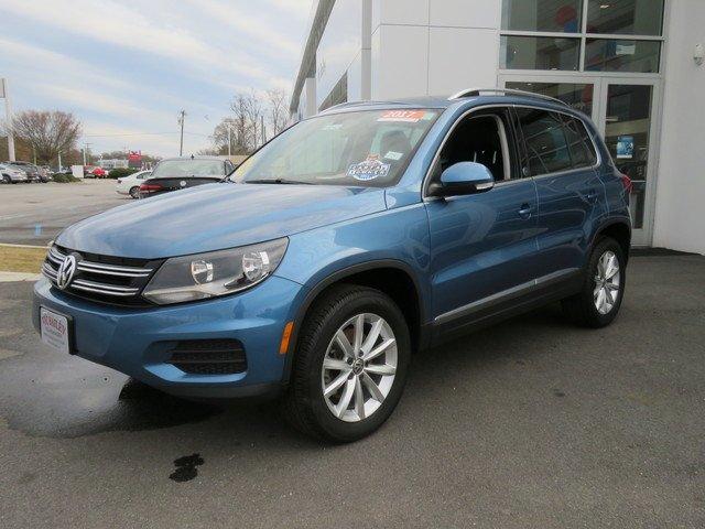 certified 2017 volkswagen tiguan wolfsburg edition spartanburg, sc 29301 for sale in spartanburg, south carolina