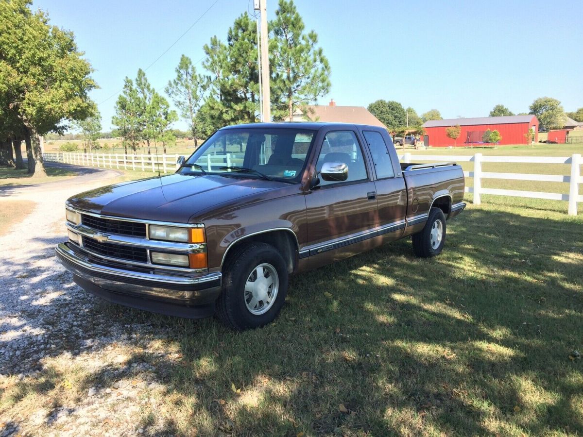 1994 chevrolet c1500 pickup brown rwd automatic c1500
