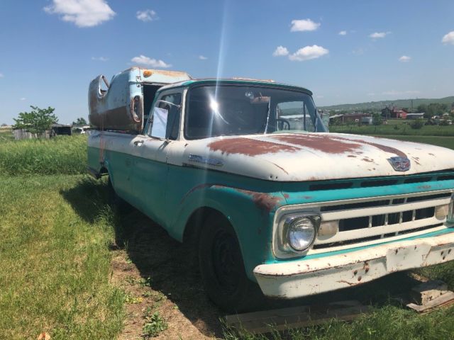 1961 ford f-100 uni-body