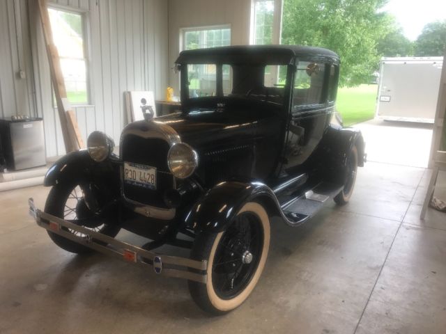 1929 ford model a coupe rumble seat
