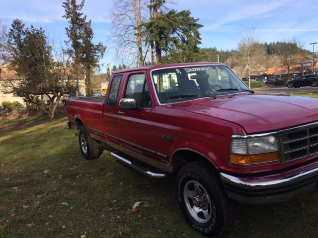 1994 ford f-250 xlt 4x4 extended cab 7.5 460 engine with low miles