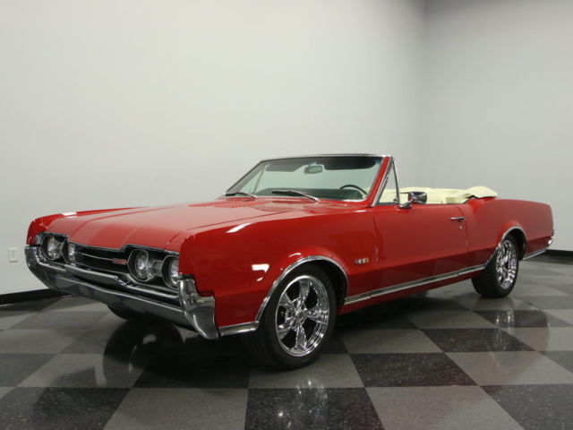 rare 442 convertible, frame-off resto, 455 v8, 4 spd, factory correct colors!