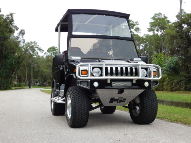2006 black on black loaded up h2 club car golf cart like new!!! msrp 22,000.00