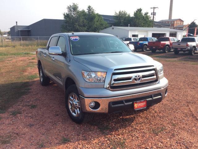 2012 toyota tundra grade 4x4 grade 4dr crewmax cab pickup sb (4.6l v8 for sale in sheridan, wyoming