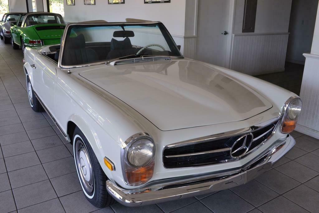 1969 mercedes benz sl-class 280sl rare manual 4-speed transmission