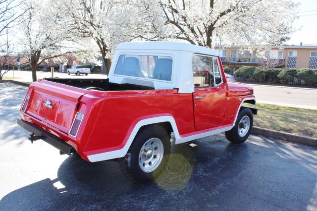 jeep truck classic 4wd vintage antique retro rare condition jeepster car 1967