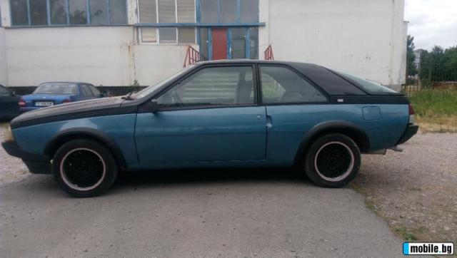 completely renovated renault fuego 1.6 b carburetor, blue metallic, no defects