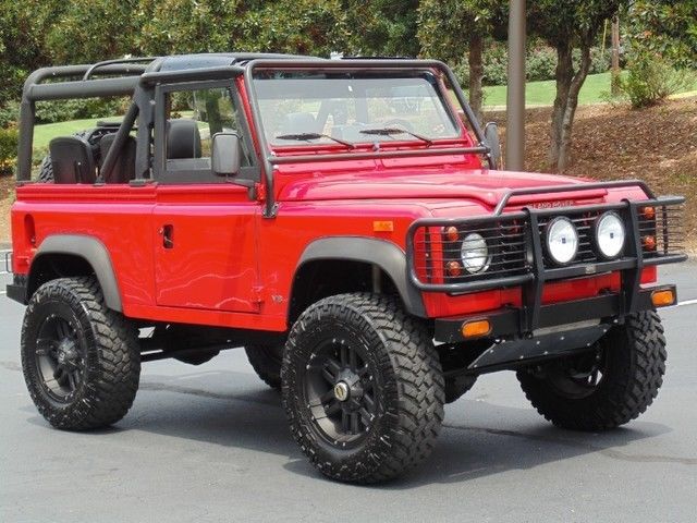 adventuremotorcars presents 1994 land rover defender 90 with ls2 engine!