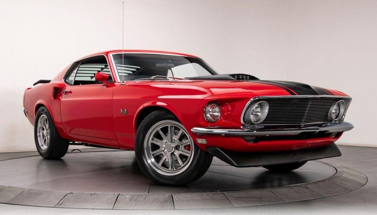 1969 ford mustang fastback dual quad v8 toploader 4 speed