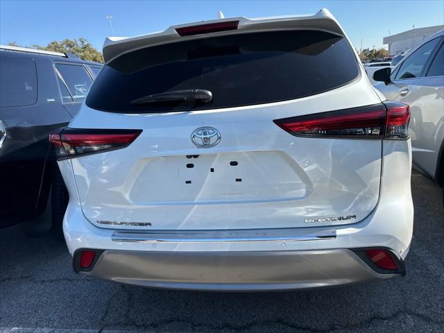 2020 toyota highlander platinum