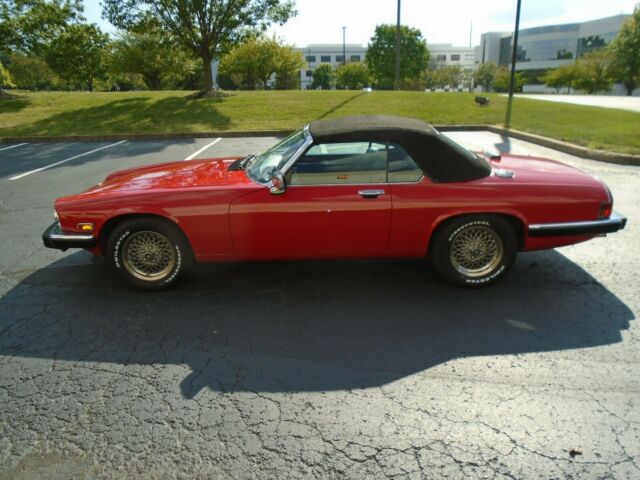 1990 jaguar xjs12 convertible new interior & tires