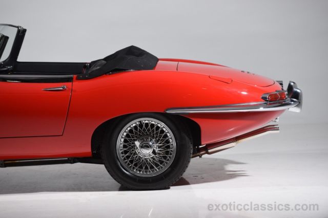 1966 jaguar xke series 1 0 miles red roadster 4.2 liter 6 cylinder manual