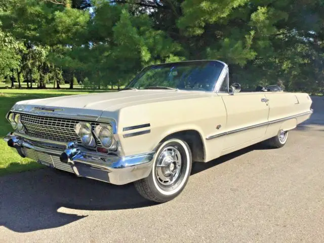 fully restored factory super sport impala convertible power top/brakes/steering!