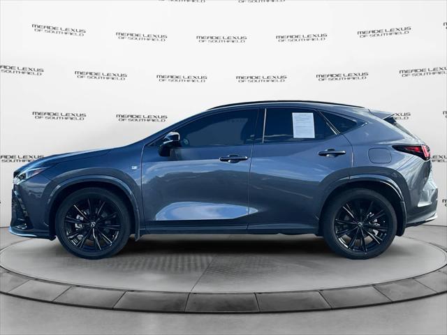 2024 lexus nx 450h+ f sport handling
