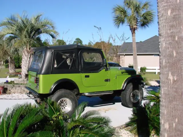 1979 cj-7 golden eagle jeep runs great!