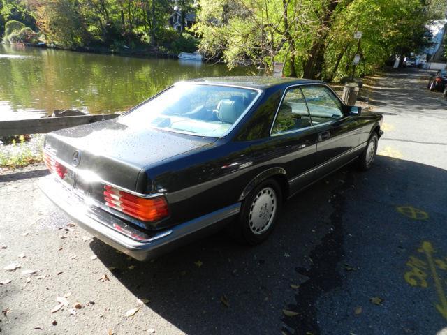 1990 mercedes-benz 560 series 560sec 155000 miles gray coupe 8 cylinder engine 5