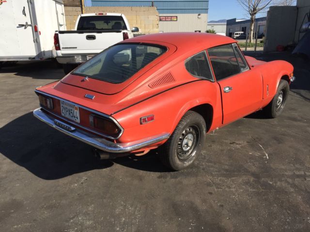 1972 triumph gt6 mark iii coupe original paint california car title